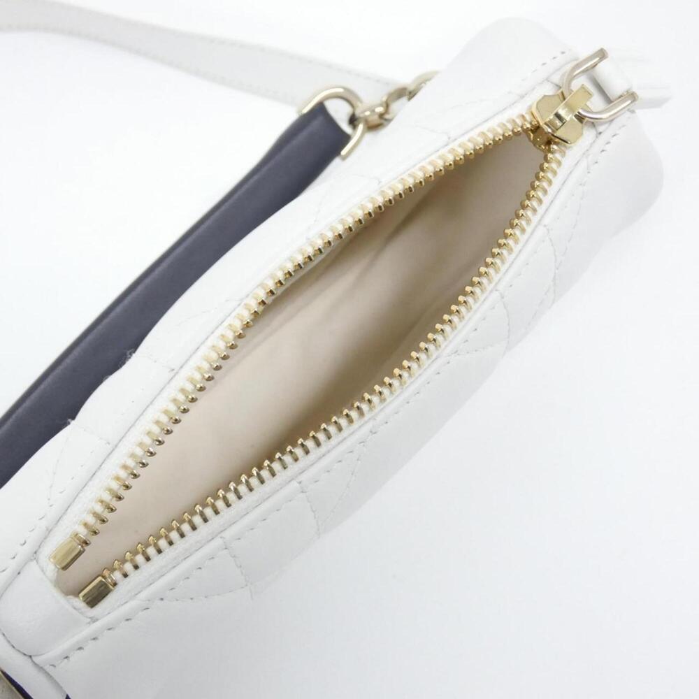 CHRISTIAN DIOR White Shoulder Bag - Picture 8 of 8